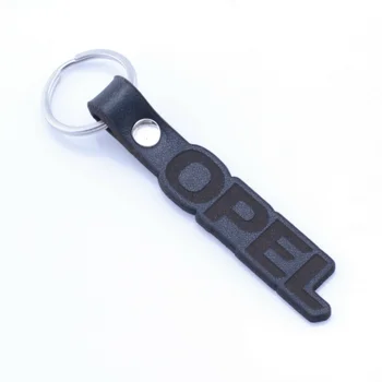 

OPEL leather key key ring key chain Schlüsselring porte-cles portachiavi laser cut Size: 65x15x3mm