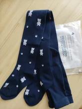 Lawadka-medias de algodón ajustadas para niñas, ropa interior de otoño, con estampado de oso de dibujos animados, para bailar