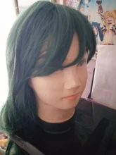 BCHR-Peluca de cabello sintético para mujer, cabellera artificial de onda larga para Cosplay, color rubio, azul, rosa, gris, púrpura, Gren, naranja, negro y marrón, para Halloween