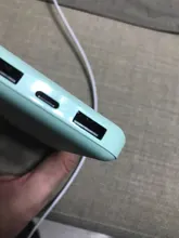 ORICO-Banco de energía de 10000mAh para viaje, Powerbank Delgado USB tipo C, batería externa para teléfono, cargador portátil para Xiaomi