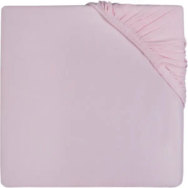 Простыня на резинке Jollein 60х120 см, Vintage pink(Винтажно