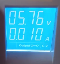 Voltímetro Digital LED para coche, Detector de voltaje, Panel de prueba, DC 0V-100V, 0,28 pulgadas, 12V, 24V, rojo, verde, azul y amarillo