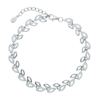 

Silver Bracelet with cubic zirconia sunlight sample 925