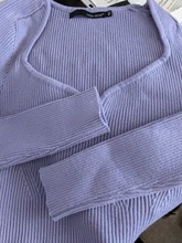 DEAT-suéter de punto con cuello cuadrado corto para mujer, Jersey holgado de manga larga con cuello en V, moda de otoño, 13U090, 2021