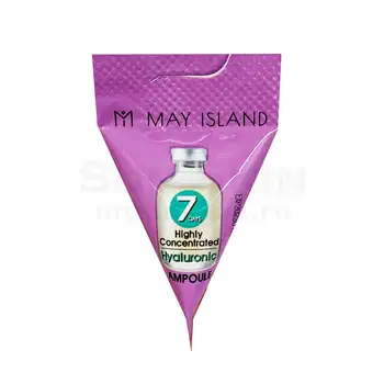 

May Island hyaluronic acid moisturizing facial serum 7 days highly concentrated hyaluronic ampoule
