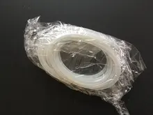 Tubo de silicona transparente translúcida para cerveza, manguera de leche de alta calidad de 1M/5M, Flexible, de goma suave y segura, creativa