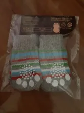 Calcetines antideslizantes con dibujos de perro cachorro cálido, calcetines para mascotas suaves, antideslizantes, productos para perros pequeños, S/M/L, envío gratis, 4 Uds.