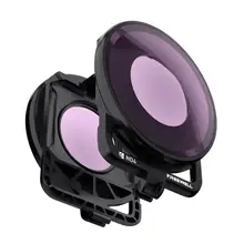 Freewell filtro de lente de câmera única compatível com insta360 um r (edição 360)