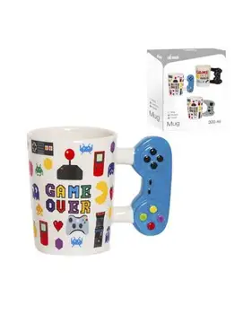 

▷ Cup ceramic handle knob console of D Casa