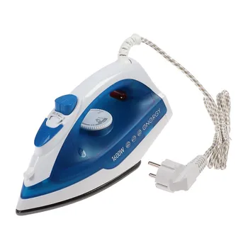 

Iron en-327 Blue (1600 W, steam, spray, self-cleaning, Teflon. Sole)
