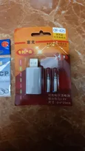 Batería recargable de doble agujero CR425, 1 USB + 2 unidades, multidispositivos, cargador de flotador de pesca electrónico, 2021
