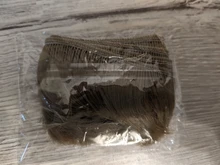 1piece 5cm black white brown  color straight doll hair for 1/3 1/4 BJD doll diy hair