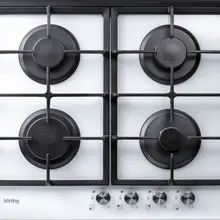 Газовая стеклянная варочная панель HGG 660 CW