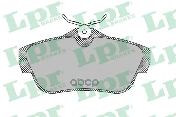Колодки Тормозные Citroen Jumpy/Fiat Scudo/Peugeot Expert 07- Задние Lpr 05p1460 Lpr арт. 05P1460