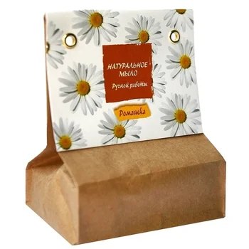 

Natural soap with chamomile