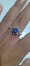 Vintage el vampiro diarios anillo Salvatore Damon Stefan Elena Punk anillos Lapis Lazuli azul cristal Moives de 6-12