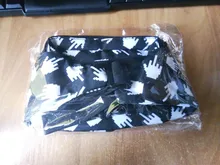 Deanfun-riñonera 3D con estampado de hojas verdes para mujer, Cangurera con cremallera para viaje YB7