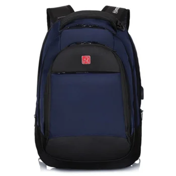 

Rotekors Gear urban backpack blue 6796990 with USB port and headphone port, suitable for teens and adults