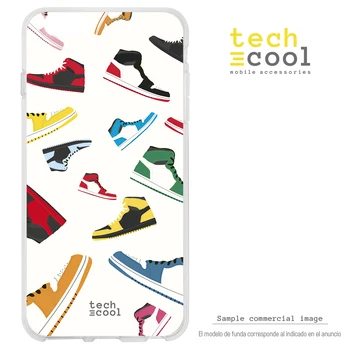 

FunnyTech®Silicone Case for Samsung Galaxy A5 2017 L Air Jordan sneakers vers.2 background