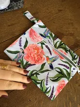 [Sigzagor] 1 pequeño Mini bolsa reutilizable para paño de mamá sanitarias Menstrual de maternidad de tampón taza babero