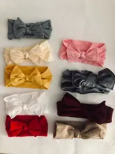 3 unids/set diademas de bebé para Recién Nacido peluquería Linda banda bebé arco flor elástico lazo artículo para la cabeza y regalos de los niños pelo accesorios