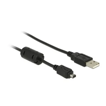 

USB to Mini USB Cable DELOCK 82208 (1,5 m) Black