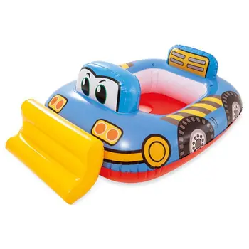 

Inflatable circle for swimming with seat and back "technique"