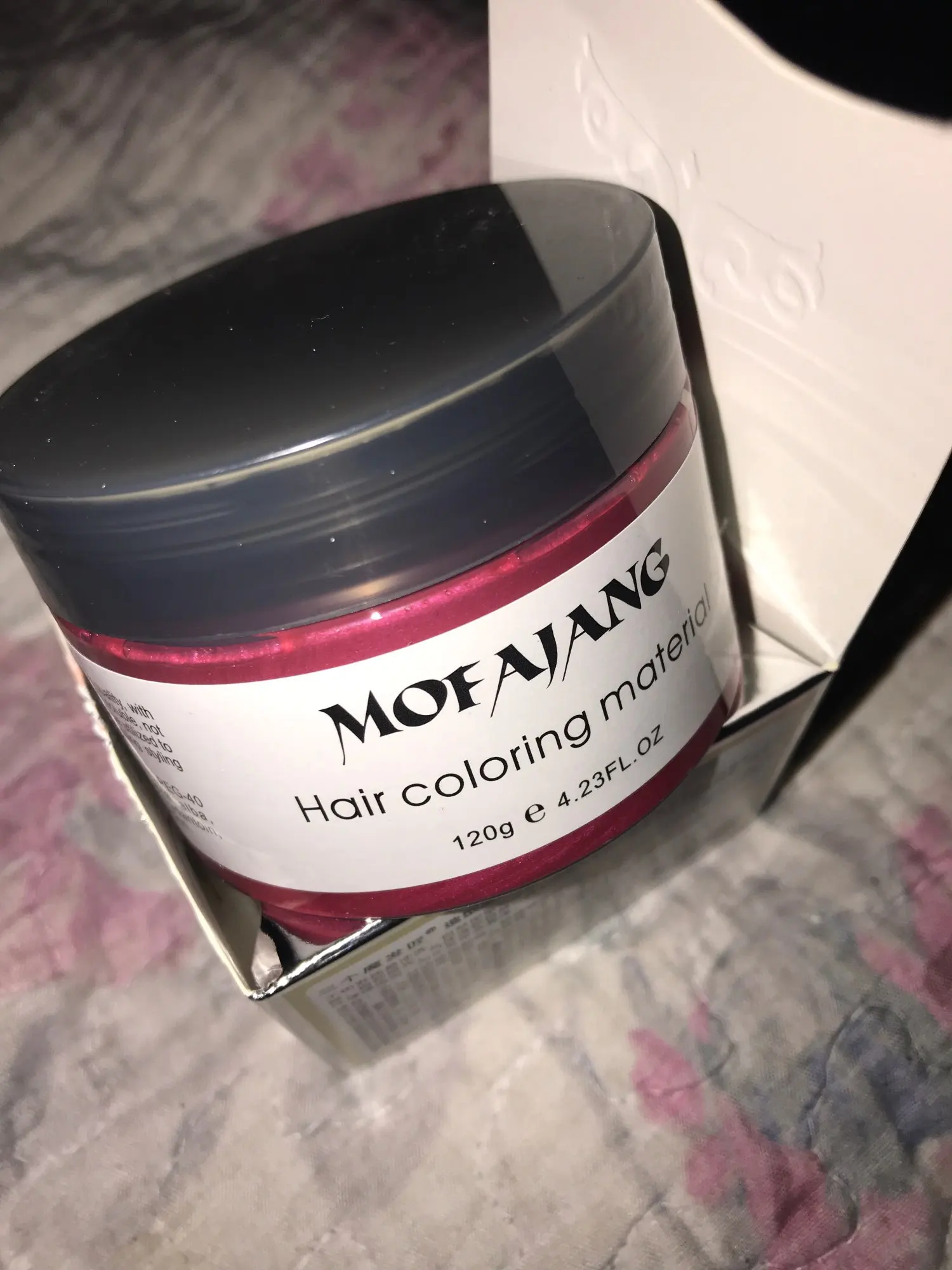 Mofajang Red Hair Wax Color