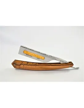 

Thiers Issard Straight Razor 7/8 Diamond Olivewood Espartacus