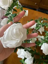 Flower Led Lights Garland-Decor Battery-Powered Fairy-String Rose Party Wedding-Valentines