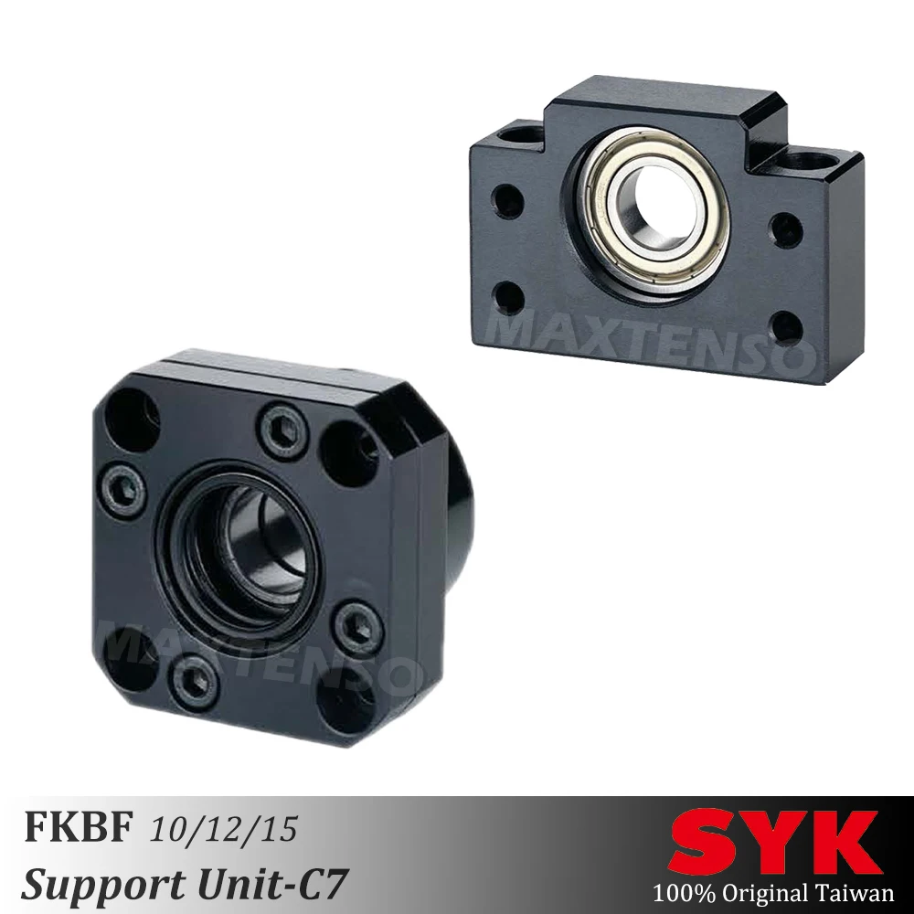 

Комплект опорных устройств SYK FKBF, FK10BF10 FK12BF12 FK15BF15 C7 для шариковых винтов TBI sfu 1204 1605 Premium CNC