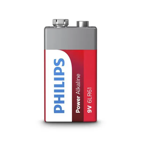 Щелочная батарея Philips 6LR61 9V