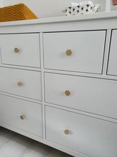 Drawer Pulls Knob-Handle Hardware Dresser-Knobs Cabinet Kitchen Furniture Gold Antique Brass