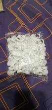 Anillos de pegamento desechables para pigmento de Microblading, tinta de tatuaje S/M/L, accesorios de maquillaje para cejas, pegamento para extensión de pestañas, tazas, 100 Uds.