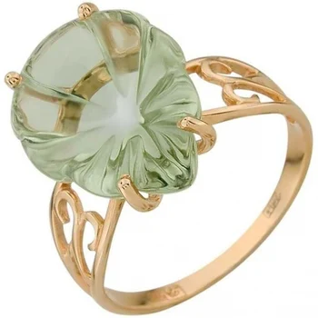 

Aloris ring with 1 amethyst in red gold