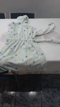 Pijamas de franela para niños Y niñas, bata de baño suave Y cómoda, ropa de casa para bebés de 2 a 8 años, Otoño e Invierno