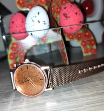 Reloj de cuarzo con esfera de acero inoxidable para Mujer, pulsera informal de lujo con esfera Romana