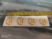 Pegatinas de carta con amor hechas a mano, rollo de etiquetas, caja de boda, regalo, embalaje, pegatinas de decoración de papelería, 100 Uds.
