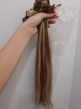 BHF-Clip en extensiones de cabello humano, 100% cabello humano natural Remy, cabeza completa, 70g a 140g