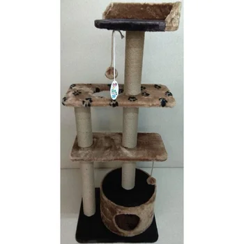 

Game set for cats with домиком, лежанками and когтеточкой балуй-24
