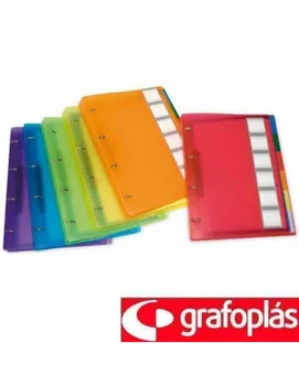 

FOLDERS WITH SEPARATORS COLORGRAF ORANGE