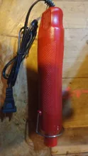 Pistola de calor de 110V, herramienta eléctrica de aire caliente de 300W, con soporte de asiento de plástico retráctil, bricolaje