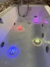 Submersible-Light Vase-Bowl Battery-Operated Underwater-Night-Lamp Led 10leds Garden