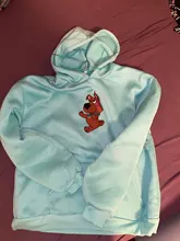 Hooded Sweatshirt Dog-Print Female Oversized Cute Winter Womens for Itself Harajuku