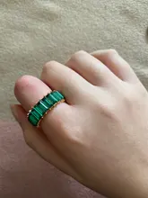 Anillos de cristal geométricos para mujer, joyería de moda, anillos de boda, anillo de compromiso de mujer, zirconio ovalado, regalos del anillo 2021