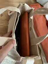 Las mujeres de pana bolso bandolera con cremallera tela de algodón pequeña bolso Casual bolso mujer Eco bolso Vintage, bolsos de mensajero,