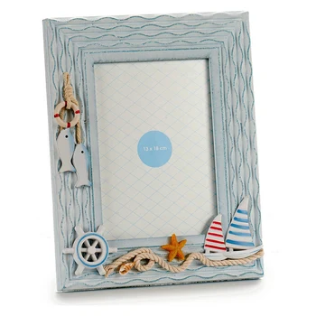 

Photo frame Gift Decor Wood (13 x 18 cm)