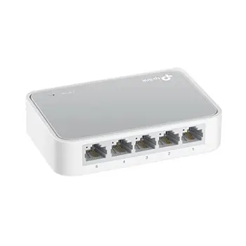 

Desktop Switch TP-LINK TL-SF1005D RJ45 x 5 10/100 Mbps Plastic