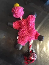 Encantador suministro de mascotas lindo Papa pato perro de peluche de juguete con cuerda de juguetes para perro nuevo