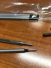 Recargas de bolígrafo de tinta especial, azul o negro, 5 uds.
